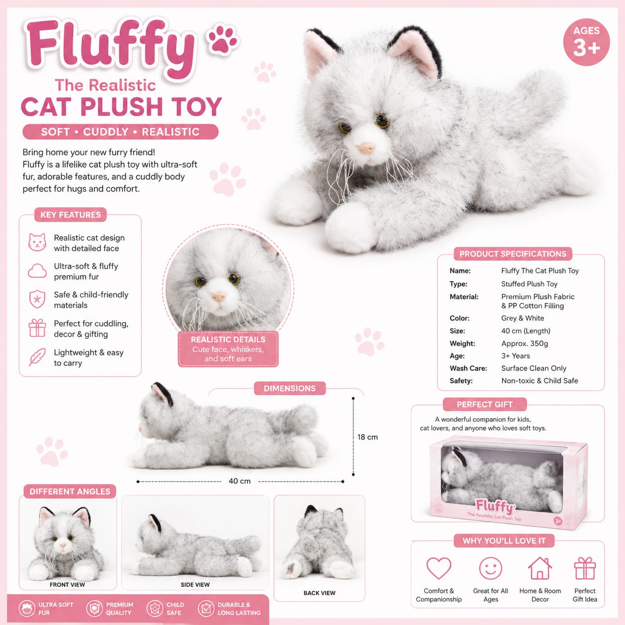 Cat Plushie